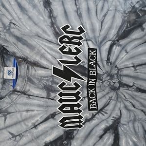 ACDC graphic Tee Tie Dye